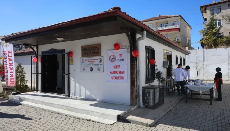 “Şeker Hamurundan Hayallerim” projesi kapanıyor, yeni dernek binası açılıyor
