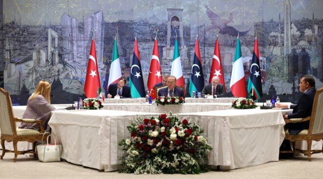 İstanbul’da Türkiye-İtalya-Libya zirvesi