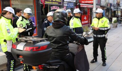 Kırıkkale’de motosikletlere ceza yağdı