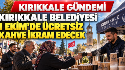 Kırıkkale Belediyesi 1 Ekim’de Ücretsiz Kahve İkram Edecek