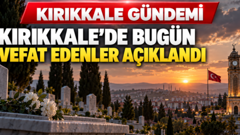 Kırıkkale’de 30 Eylül’de Vefat Edenler Açıklandı